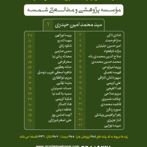 رتبه های زیر 100 دکتری 1400 آکادمی شمسه رتبه های زیر 100 دکتری 1400 آکادمی شمسه