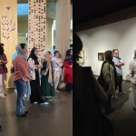 بازدید هنرجویان مدرسه تاریخ هنر آکادمی شمسه از نمایشگاه"به گزارش زنان" بازدید هنرجویان مدرسه تاریخ هنر آکادمی شمسه از نمایشگاه"به گزارش زنان"